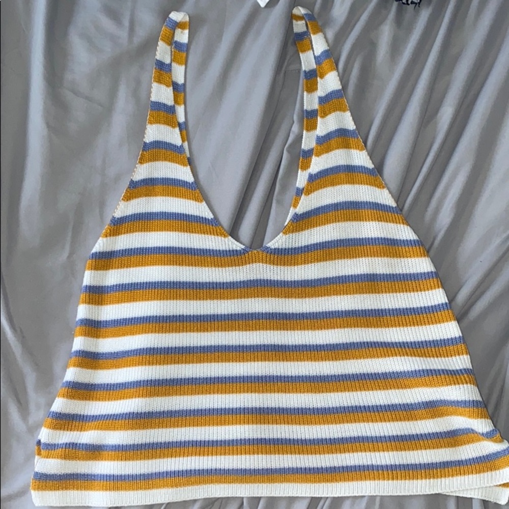 Stripped tank top sweater from Forever21.